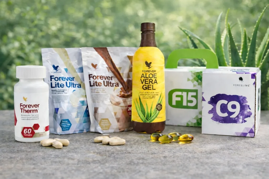 Produse Forever pentru controlul greutății: C9, F15, Lite Ultra și Therm